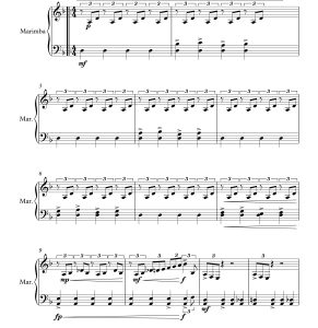 征服 马林巴独奏 海登官方原版  有试听  自动发货-云音圈