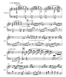 今晚你能感受到爱吗 马林巴独奏 夸贡官方原版  有试听  自动发货-云音圈