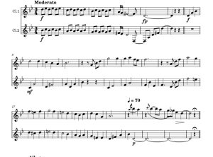 人生的旋转木马 Merry Go Round of Life 单簧管二重奏 久石让官方原版 总谱 有试听 自动发货-云音圈