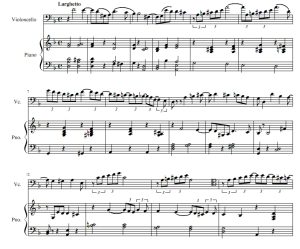 十月 大提琴钢琴 总分谱 有试听 自动发货-云音圈