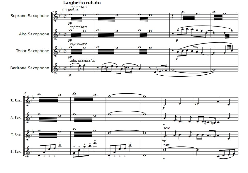 喀秋莎 萨克斯四重奏（SATB）总谱+分谱 有试听 自动发货
