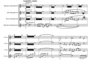 喀秋莎 萨克斯四重奏（SATB）总谱+分谱 有试听 自动发货-云音圈