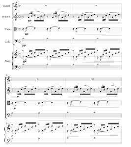 圣母颂 弦乐四重奏+钢琴 詹姆斯官方原版 总谱+分谱  有试听  自动发货-云音圈