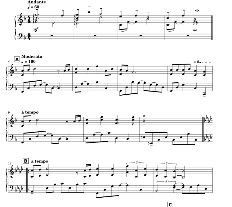 心湖倒影 马林巴独奏 库阿贡官方原版 有试听 自动发货