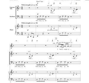 商品为SAB 三声部合唱线谱 挺身而出 Stand Up 赫夫官方原版 混声合唱谱 有试听 自动发货-云音圈