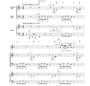 商品为SATB 四声部合唱线谱 挺身而出 Stand Up 赫夫官方原版 混声合唱谱 有试听 自动发货-云音圈