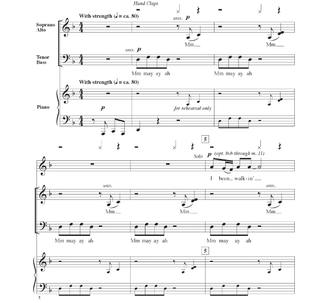 商品为SATB 四声部合唱线谱 挺身而出 Stand Up 赫夫官方原版 混声合唱谱 有试听 自动发货