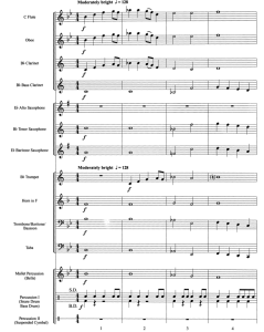 极致萨克斯Sax to the Max 1级 交响管乐总谱+分谱  有试听 自动发货-云音圈