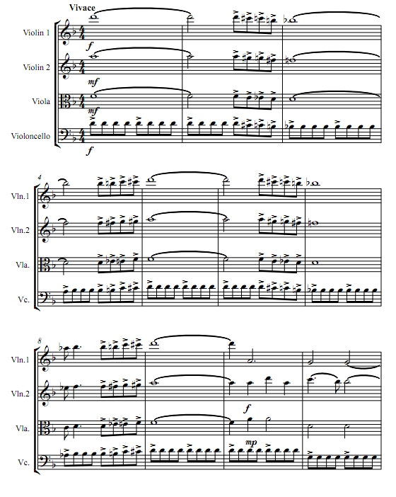 歌剧魅影 弦乐四重奏 总谱+分谱 有试听 自动发货