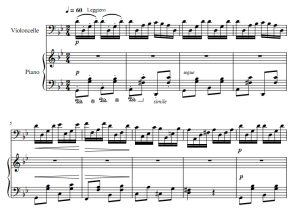 西贝柳斯 Op. 76 no.2 大提琴钢琴 总分谱 有试听 自动发货-云音圈