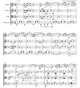 飞屋环游记 Married Life 弦乐四重奏 戈洛费耶夫官方原版 总谱+分谱 有试听 自动发货-云音圈