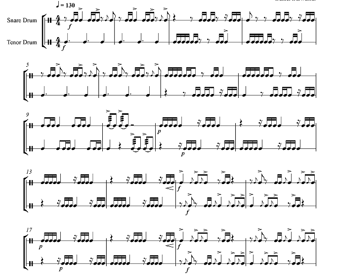 默契二人组 打击乐二重奏 丹尼尔官方原版 总谱  有试听  自动发货