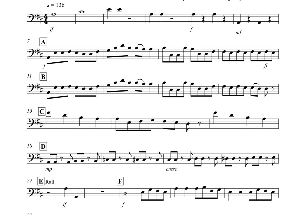 康康舞曲 大提琴二重奏+钢琴 大卫官方原版  分谱  有试听  自动发货