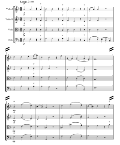 让我痛哭吧 Lascia Ch'Io Pianga 弦乐四重奏 沃特森官方原版 总谱+分谱  有试听  自动发货-云音圈
