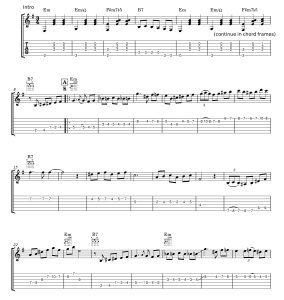 Bistro Fada 双吉他二重奏 总谱+分谱  有试听-云音圈