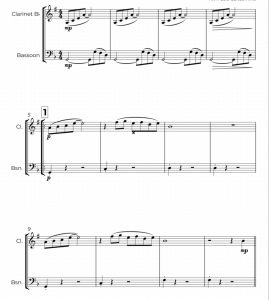 City Of Stars 单簧管巴松 菲略官方原版 总谱+分谱  有试听-云音圈