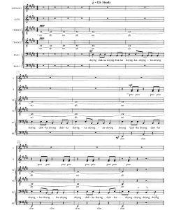 Waltzing Matilda 史温格歌手版 阿卡贝拉 八声部无伴奏混声合唱谱  有试听-云音圈